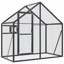 Vidaxl Aviary Anthracite 179X100X185 Cm Aluminium - thumbnail 5