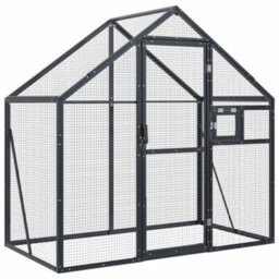 Vidaxl Aviary Anthracite 179X100X185 Cm Aluminium - thumbnail 1