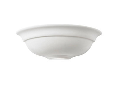 Luminosa Lighting Luminosa Hillside 1 Light Indoor Wall Uplighter Unglazed Ceramic, E27 - image 1
