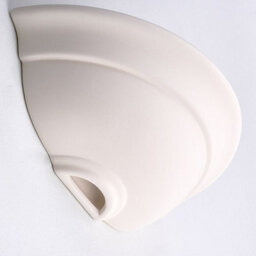 Luminosa Lighting Luminosa Hillside 1 Light Indoor Wall Uplighter Unglazed Ceramic, E27 - thumbnail 4