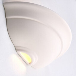 Luminosa Lighting Luminosa Hillside 1 Light Indoor Wall Uplighter Unglazed Ceramic, E27 - thumbnail 3