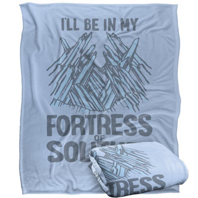 DC comics Superman Fortress Of Solitude Blanket Multicoloured (One Size) - image 1