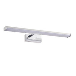 Luminosa Lighting Luminosa Axis Led 1 Light Bathroom Wall Frosted Polypropylene, Chrome Abs Plastic Ip44 - thumbnail 2