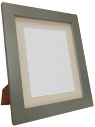 Frames By Post Metro Gold Frame With Light Grey Mount For Image Size A4 - thumbnail 5