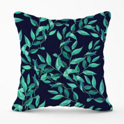 Warren Reed Designer Delicate Green Foliage Cushions 60Cm X 60Cm - thumbnail 1