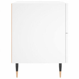 Berkfield Modern Bedside Cabinets 2 Pcs White 40X35X47.5 Cm Engineered Wood - thumbnail 7