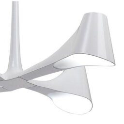 Luminosa Lighting Luminosa Ora Telescopic Convertible To Semi Flush 4 Light E27, Gloss White/polished Chrome - thumbnail 8