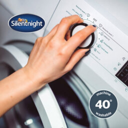 Silentnight Brushed Cotton Fitted Sheet - Silver - thumbnail 6