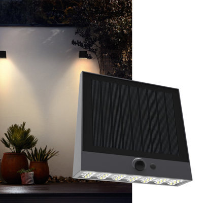 Nightsearcher Nexsun Polaris  1000 Lumens  High Capacity Modern Solar Wall Light - image 1