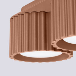 Luminosa Lighting Luminosa Aura Surface Mounted Downlight Mocha 2X Gx53 - thumbnail 4
