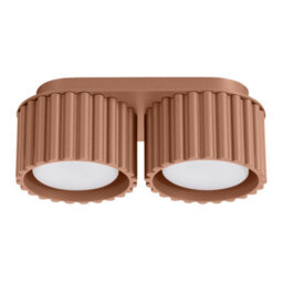 Luminosa Lighting Luminosa Aura Surface Mounted Downlight Mocha 2X Gx53 - thumbnail 1