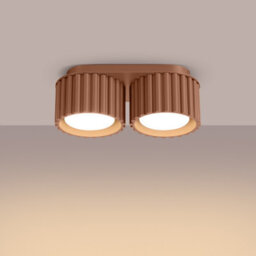 Luminosa Lighting Luminosa Aura Surface Mounted Downlight Mocha 2X Gx53 - thumbnail 3