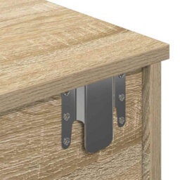 Berkfield Durable Wall Shelf With Drawers Sonoma Oak 60X25X15 Cm Engineered Wood - thumbnail 9