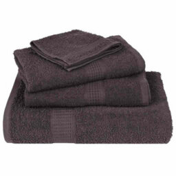 Berkfield Sauna Towels 25 Pcs Anthracite 80X200 Cm 360 Gsm 100% Cotton - thumbnail 4