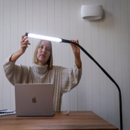 Daylight Electra Floor Lamp 3-Colour Temperature Led Task Light With Anti-Glare Shade (Black) - thumbnail 7
