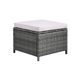Home Detail 10 Seater Outdoor Rattan Cube Dining Set, Grey Rattan - thumbnail 7