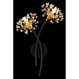 Luminosa Lighting Luminosa Fiore Wall Lamp Matt Black 2X G9 - thumbnail 5