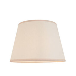 Luminosa Lighting Luminosa Layered Leaf Ivory Crackle Glaze Table Lamp With Vintage White Fabric Ivy Shade 35Cm B22 - thumbnail 7