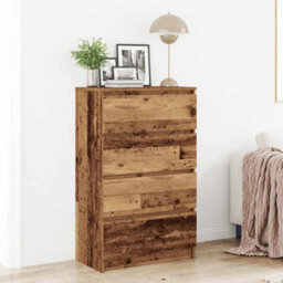 Berkfield Sideboard Old Wood 60X35X98.5 Cm Engineered Wood - thumbnail 1