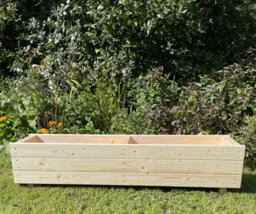 Ruddings Wood Wooden Large Garden Planter Trough  Flower Boxes Fully Assembled - thumbnail 7