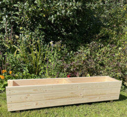 Ruddings Wood Wooden Large Garden Planter Trough  Flower Boxes Fully Assembled - thumbnail 6