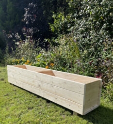 Ruddings Wood Wooden Large Garden Planter Trough  Flower Boxes Fully Assembled - thumbnail 4