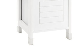 Sobuy Frg127-W, Bathroom Cabinet Storage Cabinet With 1 Shelf And 2 Drawers,white,w30Xd30Xh90 - thumbnail 5