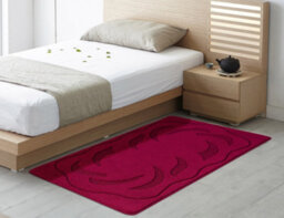 Smart Living Heavy Duty Machine Washable Runner For Hallway, Kitchen Non Slip Floor Mats, Door Mat 60Cm X 110Cm - Red - thumbnail 3