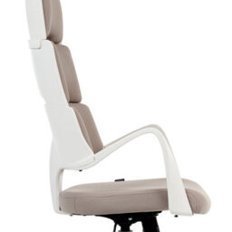 Beliani Modern Office Chair Grandiose Taupe - thumbnail 6