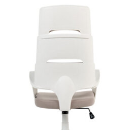 Beliani Modern Office Chair Grandiose Taupe - thumbnail 7