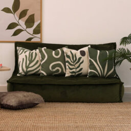 icon Cushion Indoor Outdoor, Green, Set Of 2 - thumbnail 2