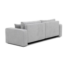 Furyn 3 Seater Sofa Bed With 2 Bedding Storage Compartments 135 X 202Cm Sleep Area Freestanding Upholstered Back Mustard - thumbnail 5