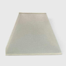 "14"" Empire Square Linen Lampshade - Cream" - thumbnail 2