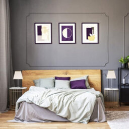 "14"" Empire Square Linen Lampshade - Cream" - thumbnail 6