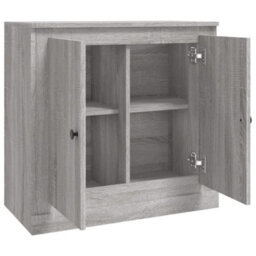 Berkfield Classic Sideboard Grey Sonoma 70X35.5X67.5 Cm Engineered Wood - thumbnail 7