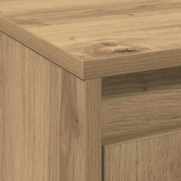 Berkfield Tv Cabinet With Led In Artisan Oak 139.5X34X50 Cm, Made From Engineered Wood - thumbnail 9