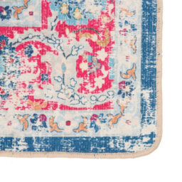 Berkfield Rug Washable Multicolour 120X180 Cm Anti Slip - thumbnail 3
