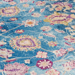 Berkfield Rug Washable Multicolour 120X180 Cm Anti Slip - thumbnail 7