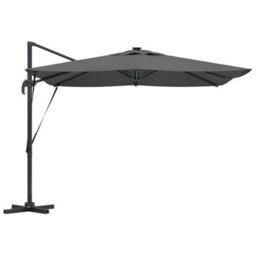 Berkfield Cantilever Roma Parasol 286 X 285 X 270 Cm Aluminium - thumbnail 6