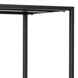 Wyld Haus Graz Matt Black Tall Metal Bookcase With 5 Shelves - thumbnail 5