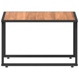 Walplus Brown Steel Coffee Table For Garden Patio - thumbnail 7