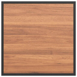 Walplus Brown Steel Coffee Table For Garden Patio - thumbnail 8