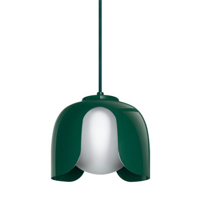 Osram Decor Corolle Pendant Ceiling Light E27 Green - image 1