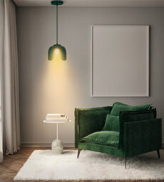 Osram Decor Corolle Pendant Ceiling Light E27 Green - thumbnail 4