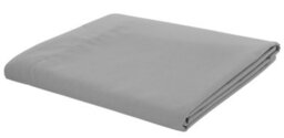 Catherine Lansfield Bedroom Easy Iron Percale Combed Flat Sheet Grey - thumbnail 1