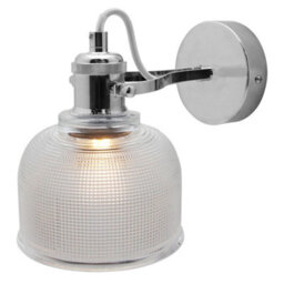 Long Life Lamps Company Polished Chrome Adjustable Vintage Wall Light Impressed Pattern M0088 - thumbnail 3