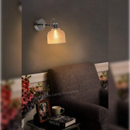 Long Life Lamps Company Polished Chrome Adjustable Vintage Wall Light Impressed Pattern M0088 - thumbnail 9