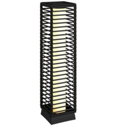 Outsunny Garden Rattan Lamp, 68 Cm Solar Rattan Floor Lamp With Auto On/off - thumbnail 2