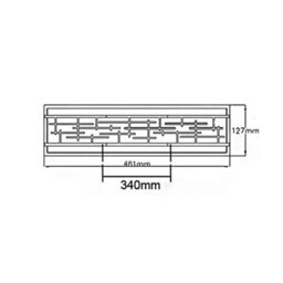 Elstead Lighting Zolon Medium Wall Light - Chrome - thumbnail 3