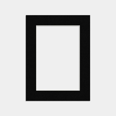 Ak Frames 24X18 Black Picture Mounts To Fit 18X12 Aperture Size - Mount Board Only (No Frame Included) - image 1